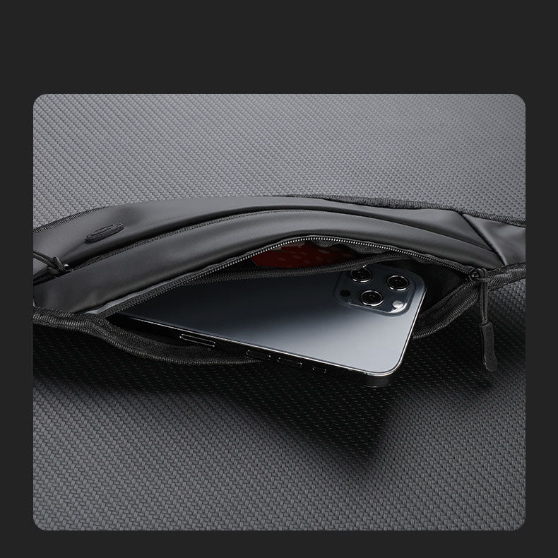 Outdoor sports waist bag in stock, ultra-thin invisible men's and women's bag, multifunctional bag, sweat resistant and close fi