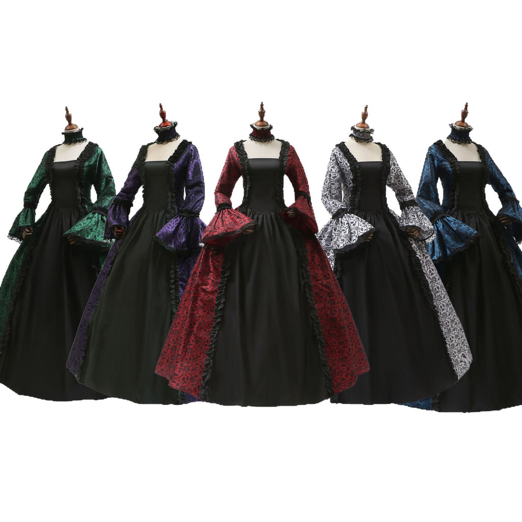 Halloween Victorian retro costume
