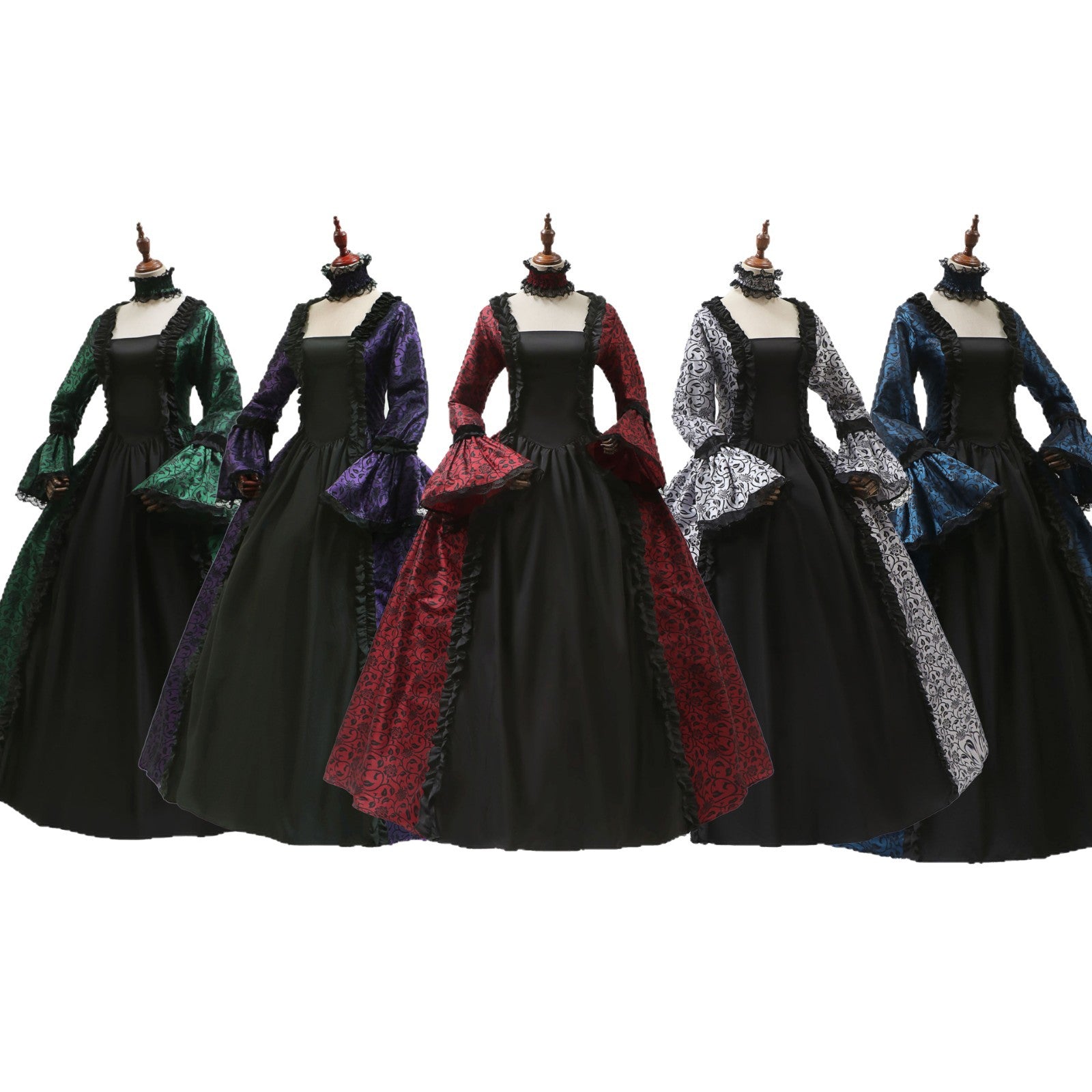 Halloween Victorian retro costume