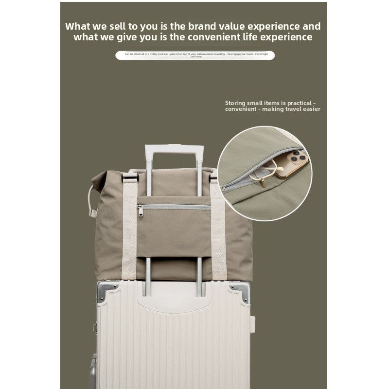 Large Capacity Travel Bag with Dry-Wet Separation