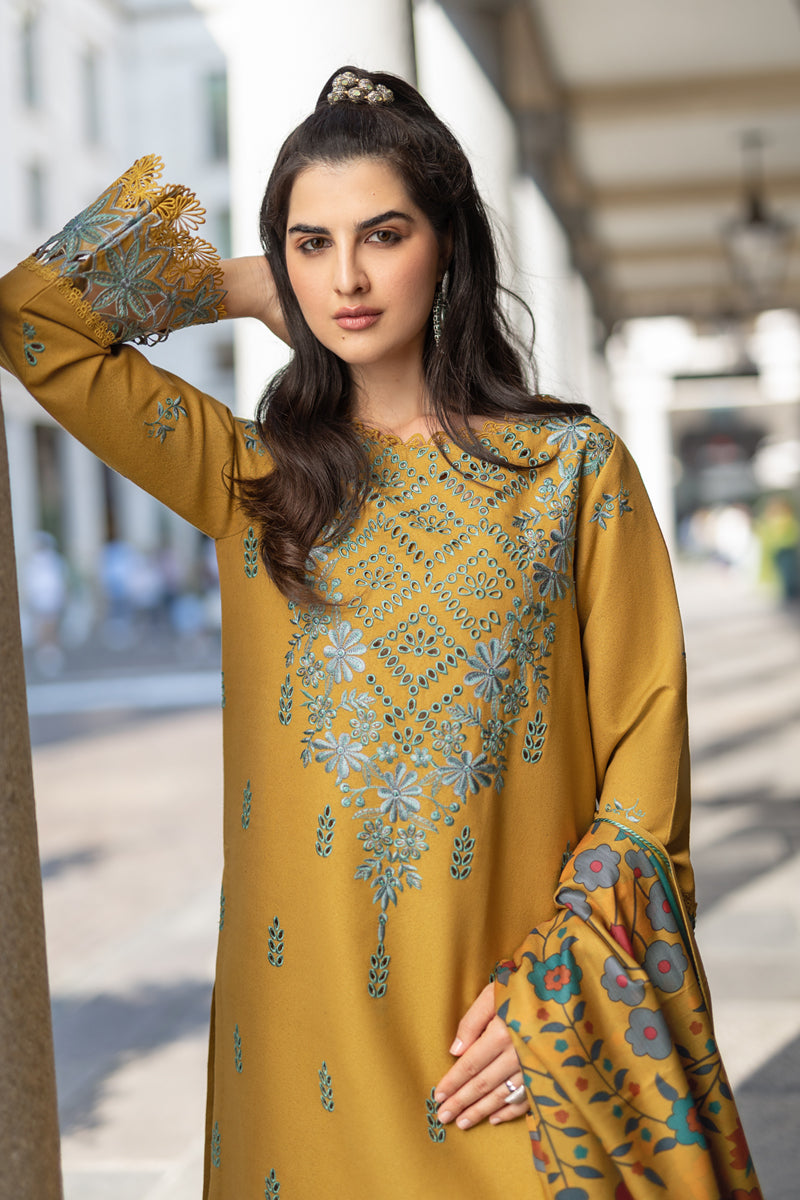 Rang Rasia (Unstitched Suit) Embroidered Lawn with Diamond Dupatta