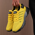 Men Casual Running Shoes Breathable Mesh Lace Up Outdoor Sports Shoes